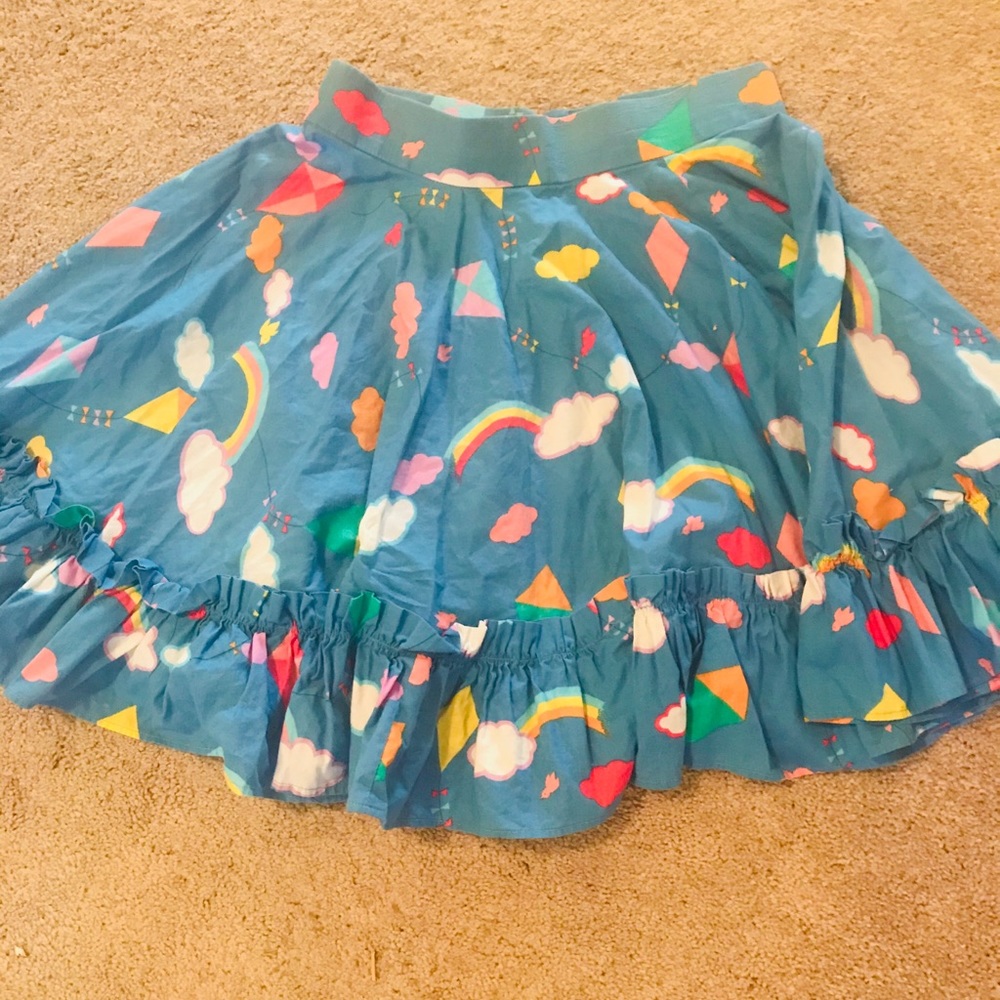 🎀 VINTAGE Rainbow Pattern Skirt